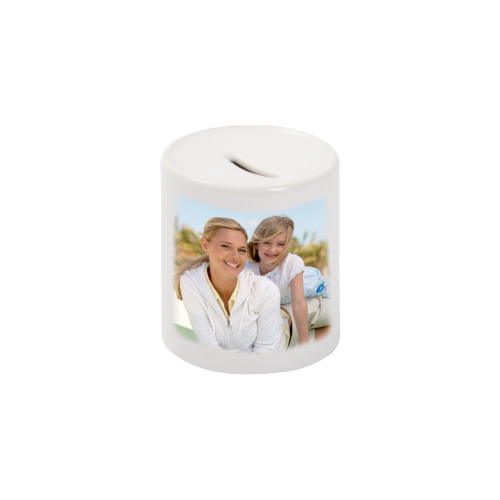 Personalized Money Box – Custom Photo or Name Piggy Bank