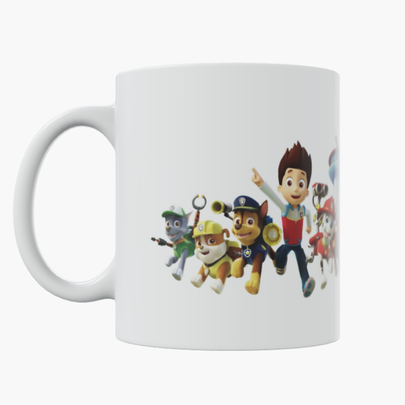 Personalized PAW Patrol Mug – Custom Photo Upload