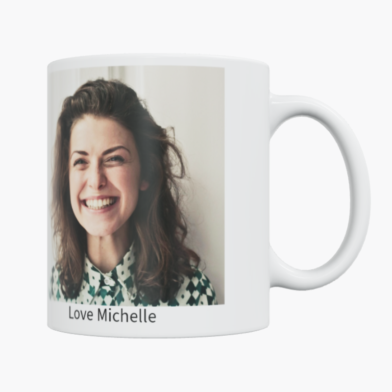 Custom Love Mug – Add Your Photo & Text for a Unique Romantic Gift