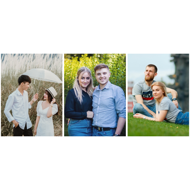 Personalized Triple Photo Mug – Custom Gift with Three Pictures