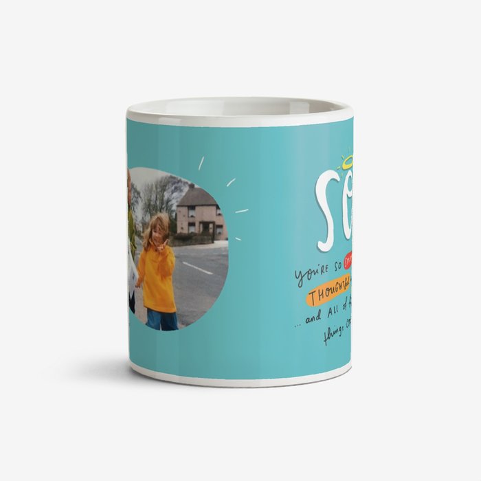 Personalized Son Photo Mug – Custom Gift for a Thoughtful & Loving Son